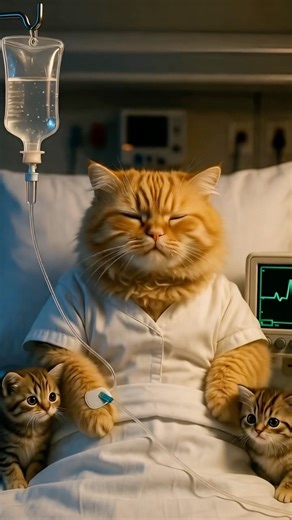 A lab accident 😱 #cat #cute #kitten #funny #catlovers #kitty