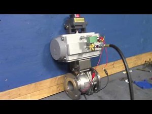 Flanged Ball Valves Automation