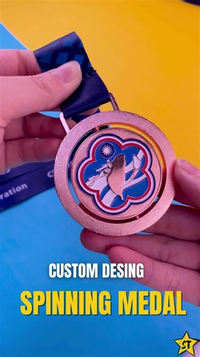 Creative Custom Spinning Medals for Marathons