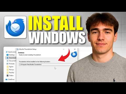 How To Install Thunderbird On Windows (Tutorial 2026)