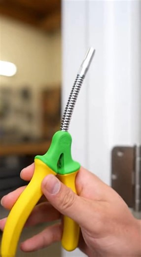 Stop fighting with stubborn door hinges! 🚪 This flexible punch tool makes removing pins effortless and saves your knuckles. 🛠️✨ Have you ever tried a tool like this, or do you still use the hammer and nail method? Let us know in the comments! 👇 . . . . . . . . . . #DIYHacks #ToolTips #HomeImprovement #LifeHacks #DoorRepair #CoolTools #WorkshopWisdom #HandymanTips #SatisfyingVideos #Renovation | Life Glow Tips