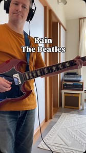 Rain - The Beatles Happy birthday John. Rain is a tune I have never played before because the tuning is slightly off due to the tape being slowed down when they recorded it, there are some great versions out there with people who have dissected Georges weird tuning and worked out the exact parts but I am lazy and just tunes my guitar down a little bit haha, please don't judge me 🤣 #thebeatles #paulmccartney #johnlennon #georgeharrison #ringostarr #rain | Tom Welch