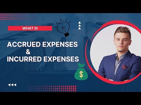 What is Accrued Expenses & Incurred Expenses Basic Concept ‪@a.slearnverse‬