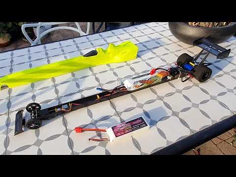 Lets have quick look at my 150kph+ top fuel RC drag car