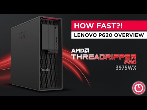 32 CORES!!! Threadripper Pro 3975WX & Lenovo P620 Workstation Overview