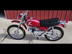 1969 SL90 Honda for Mecum auction one year only bike.