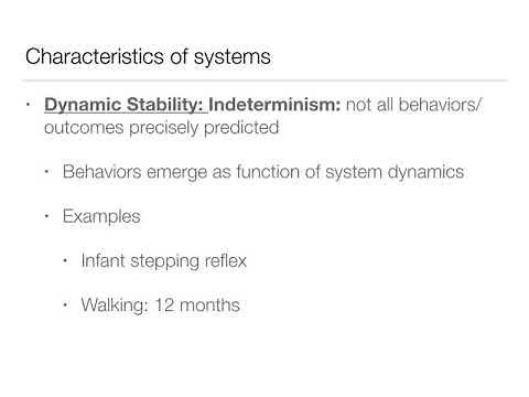 5.4: Early Capacities in Infancy - Dynamic Systems Theory