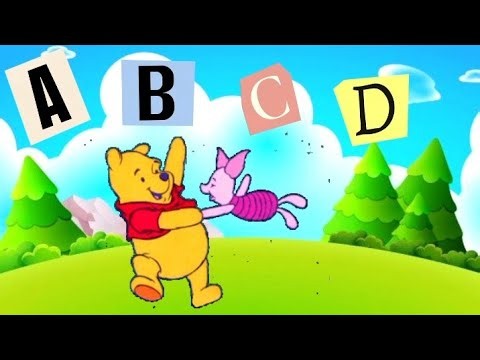 Winnie the Pooh Singing ABC✨🎶 Song | Cartoon Alphabet Song | Nursery Rhymes