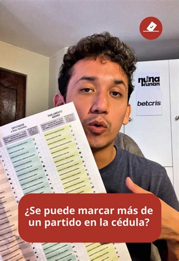 Muchos de ustedes nos preguntaron si podían marcar candidatos de distintos partidos en la cédula de votación.🧐 En este video les compartimos la respuesta. ✅ Síguenos para más contenido educativo. 🗳️🇵🇪 💻 Visita nuestra web www.votabienperu.com en el link de nuestra biografía. Y lo más importante… Infórmate, tu voto importa.#votoinformado #candidatos #elecciones2026 #votacion #cedula