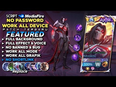 Script Skin Moskov Abyss Doom Incarnate No Password MediaFire | Full Effect Voice - Patch Terbaru