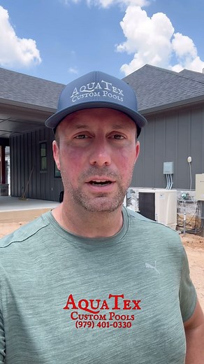 Is your pool water too hot for you to enjoy? We have a solution with a @pentair UltraTemp heat pump heater/chiller. This UltraTemp is controlled with the IntelliCenter to give the homeowners complete control through their phones, but is also able to be controlled manually. • • • #poolbuilder #aggieland #custompools #pooldesign #pentair #pebbletec #heatpump #chiller | AquaTex Custom Pools