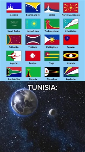 Exploring Countries and Their Space Flags Part 6
