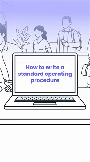 How to write a Standard Operating Procedure (SOP)