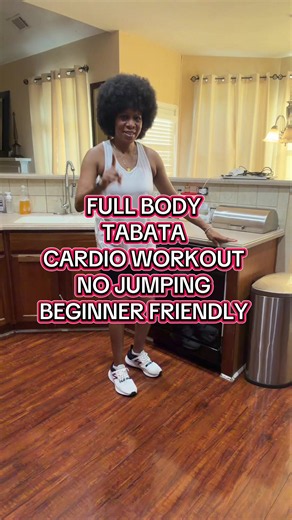 Full body cardio workout for beginners and seniors.No jumping,just sweating #fullbodyworkout #kneefriendlyworkout #lowimpactworkout #cardioworkout #tabataworkout