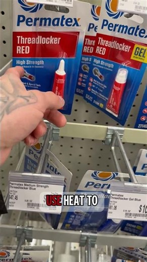 Red vs. Blue Thread Locker #autorepair #diagnostics #explorepage
