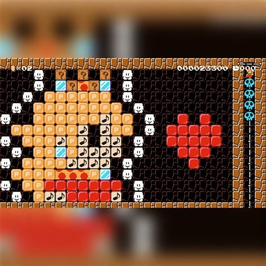 ♪ Suρεr Mαrισ βrσs Rεmιx・初代マリオ ♪ by TεdCατ #TΣ [TedCat #TE] #shorts 🍄Super Mario Maker 2 ◆ #edj