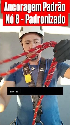 Figure-Eight Anchor Knot for Working at Heights and in Confined Spaces