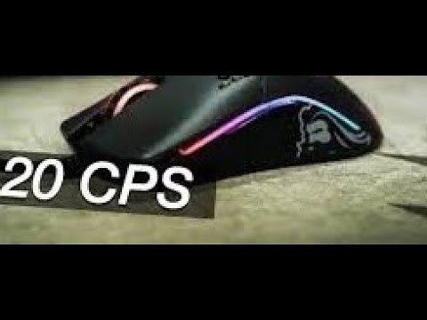 How to butterfly click 20+ CPS with The Glorious Model O or Model O-