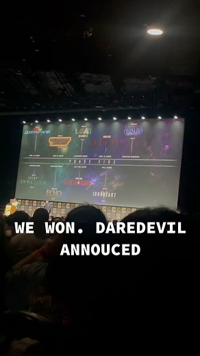 18 whole episodes. #daredevil #marvel #secretinvasion #mcu #mattmurdock #comics #comiccon #sandiegocomiccon
