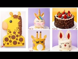 Amazing Fondant Cake Recipe Fully Homemade | Create Fondant Cake With Beautiful Decorating Tutorials