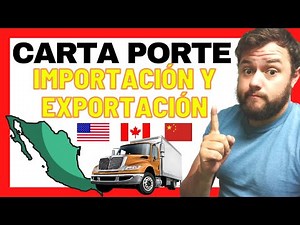 Carta Porte 2024 ▶Importación y Exportación *MIRA* como se hace