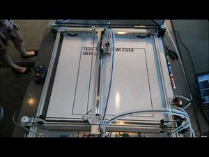 H bot plotting robot