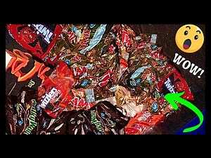 DUMPSTER DIVING - TONS Of Candy ! Scored Diving At Staples, Five Below, CVS & Walgreens!