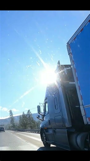 Amazon Big Rig🚚Truck Freightliner Modern Aerodynamic Cab Hauling Refrigerated Trailer [WA USA]