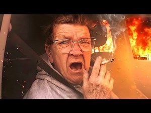 GRANDMA SETS MY CAR ON FIRE!