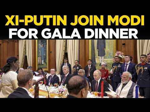 BRICS 2026 LIVE: Modi Hosts Putin, Xi & World Leaders for Gala Dinner in Delhi