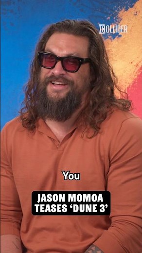 Jason Momoa Teases Dune: Part 3 #dune #jasonmomoa