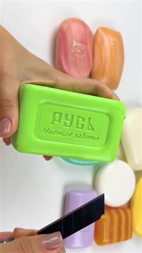 Cutting Soap ASMR: Satisfying Soap Sounds