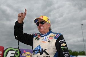 5,500 runs into his career, John Force makes his quickest pass—ever!