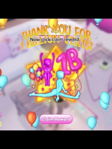 How to get the new 1B visits emotes in dti