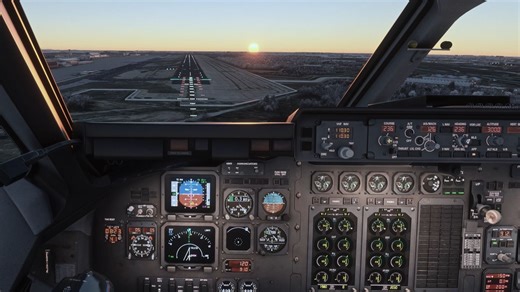 【微软模拟飞行2020】经典冷门机型Avro RJ100 ILS进近沈阳桃仙