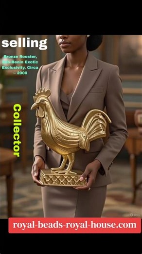 Selling,Queen Idia Bronze Bust, Edo-Benin~Circa 2000,Unique Masterpiece royal-beads-royal-house.com