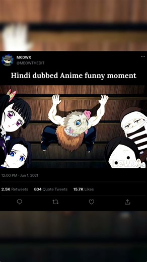 Inosuke Funny Moment || Anime funny Moment || Demon Slayer funny Moment 🤣🤣