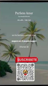Perfecto Amor | Bossa Nova Cristiana | Single Inspirador de Fe #sheepinhiscare