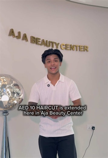 Get a Stunning Haircut at AJA Beauty Salon in Dubai! 😍✨