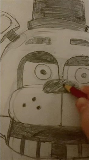 Drawing every fnaf character part 1! Freddy! #fivenightsatfreddys #fnaf #art #fnafart