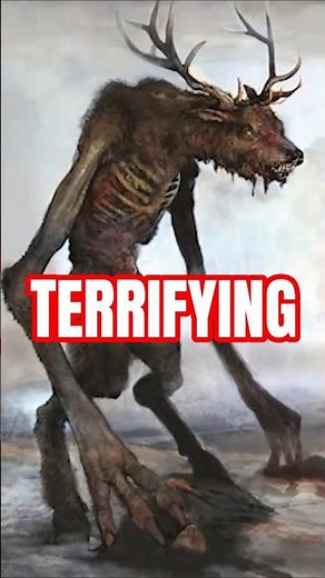 Wendigos are TERRIFYING #wendigo #usa #shorts