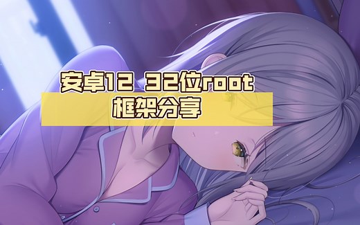 安卓12 32位root框架分享
