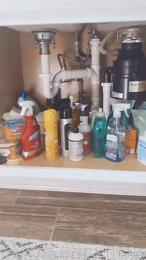 10K views · 56 reactions | Organizing that pesky under-the-sink cabinet made easy with damage-free Command Brand products #ad #commandorganizeup | Newbuild Newlyweds | Facebook
