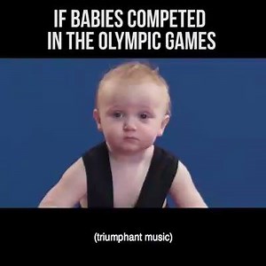 【Baby Games: 史上最萌奥运会】世界各地的宝宝们在奥运赛场上的表现 （via Olympic Channel） | Learn Chinese