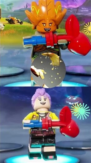 LEGO PPAP (apple pen pineapple pen) Emote in Fortnite parody #lego #kpdh #fortnite #ppap