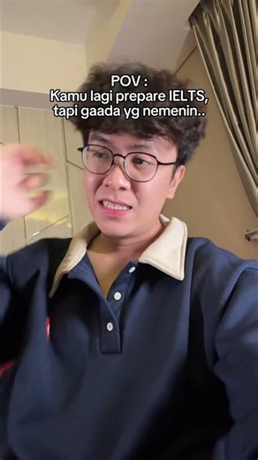 lagi semangat-semangatnya tes IETLS, gaada yg nemenin belajar.. #stimuler #belajaringgris #aiapp