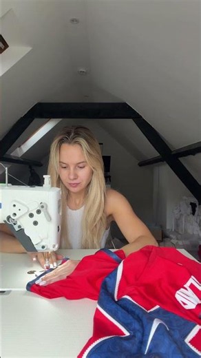 Custom Norway Dress for Erling Haaland’s Girlfriend Isabel 🇳🇴❤️ #haaland #norway #worldcup
