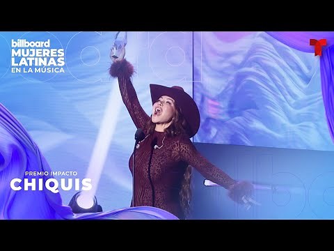 Chiquis se consolida con el Premio Impacto | Billboards Mujeres Latinas en la Música 2025