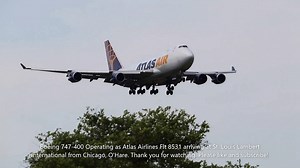 Boeing 747-400 Operating as Atlas Airlines Flt 8531