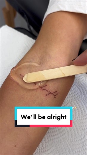 Harry Styles Tattoo: We'll Be Alright